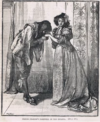 Prince Charles farewell of the Infanta 1623